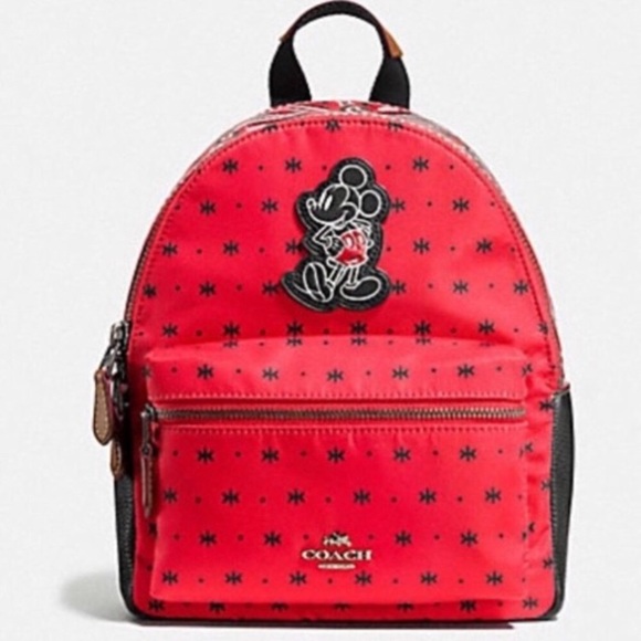 Coach Handbags - BNWT Mickey Mouse Mini Coach Backpack